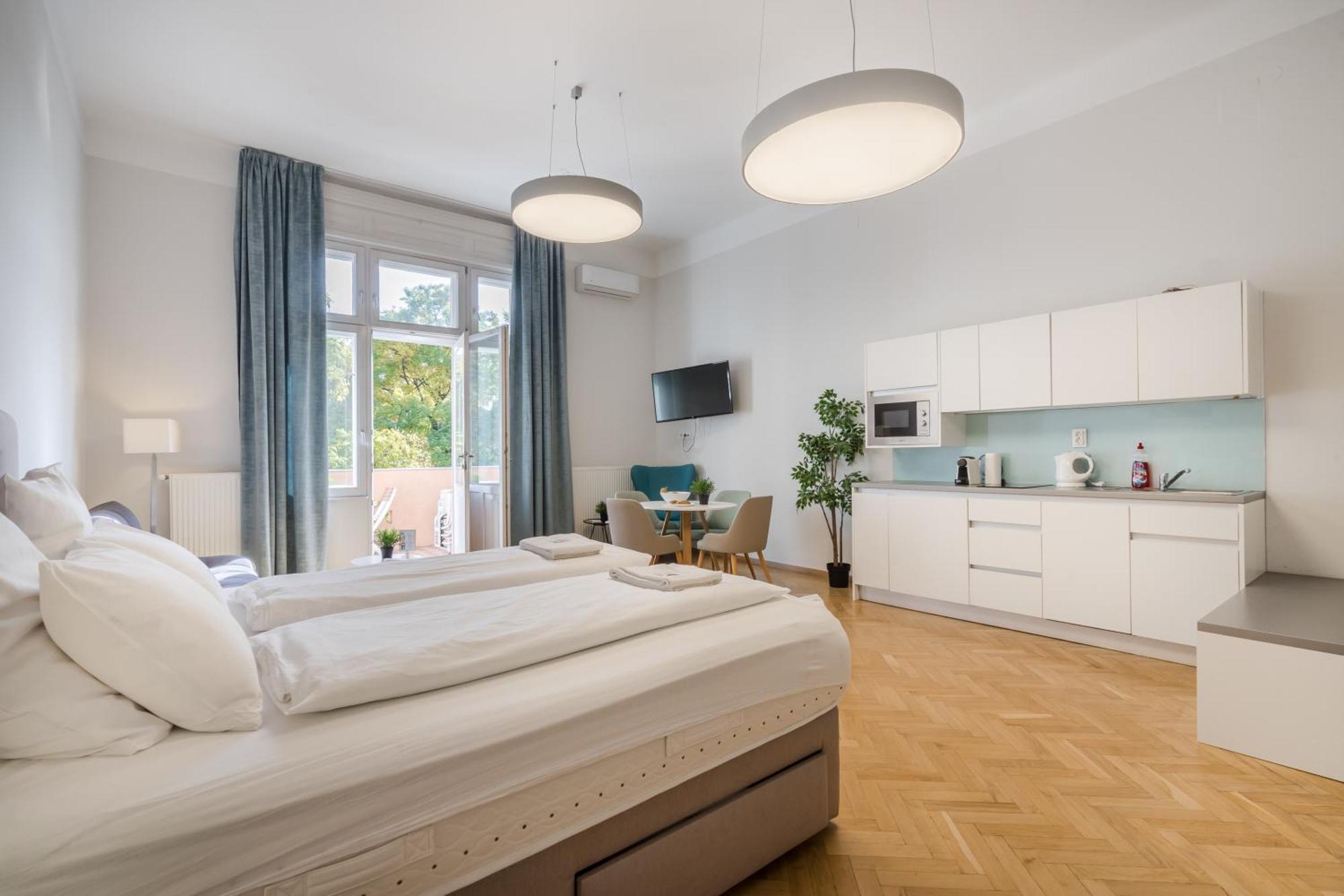 Klauzal Garden City Apartments 布达佩斯 外观 照片